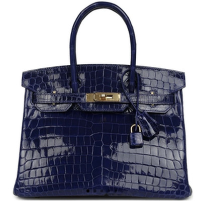 BIRKIN 30 CROCODILE POROSUS BICOLORE GHW