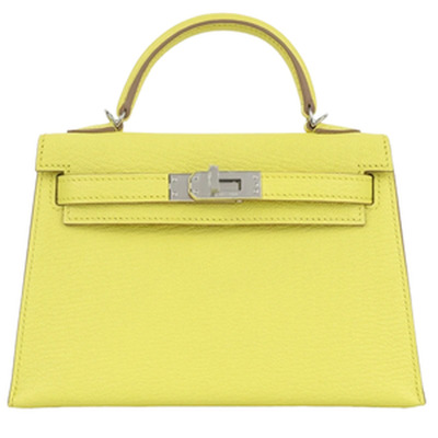 KELLY 20 MINI VEAU CH&Egrave;VRE LIMONCELLO PHW