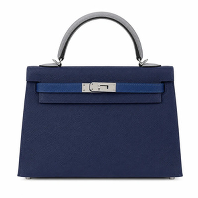 KELLY 25 VEAU EPSOM TRICOLORE