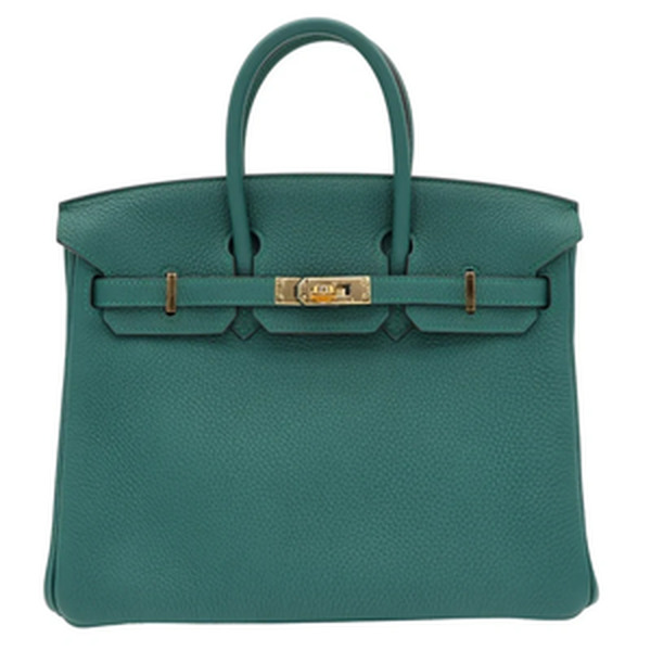 BIRKIN 25 VEAU TOGO MALACHITE GHW