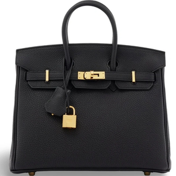 BIRKIN 25 VEAU TOGO NOIR GHW