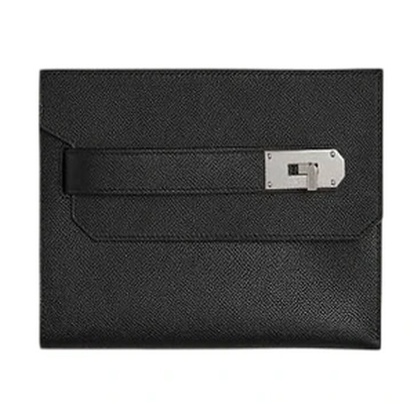 Pochette Hacademi NOIR EPSOM
