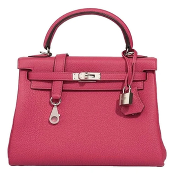 KELLY 25 RETOURNE VEAU TOGO ROSE MEXICO PHW