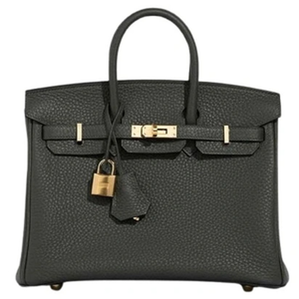 BIRKIN 25 VEAU TOGO NEW VERT FONCE GHW