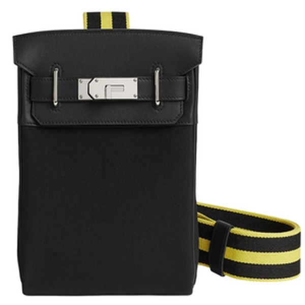 Hac a Dos PM backpack noir / new lime Woolycot / Swift