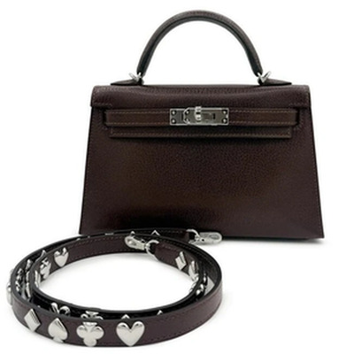 KELLY II SELLIER MINI 20 VEAU CH&Egrave;VRE ATOUTS CHAMKILA PHW