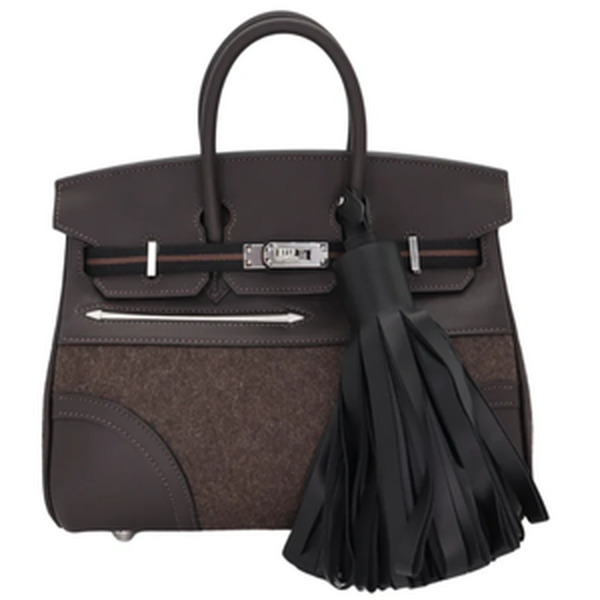 BIRKIN GO TEAM EBENE SWIFT/FEUTRE PHW