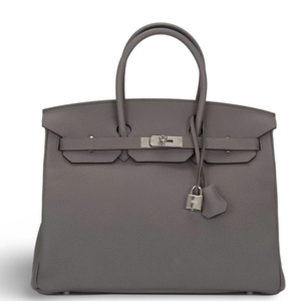 BIRKIN 35 VEAU TOGO GRIS ETAIN PHW
