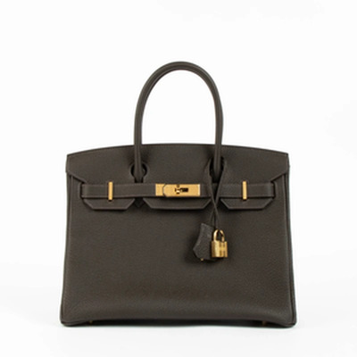 BIRKIN 30 VEAU TOGO BAI-BRUN GHW