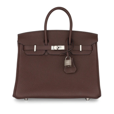 BIRKIN 25 VEAU TOGO ROUGE SELLIER PHW