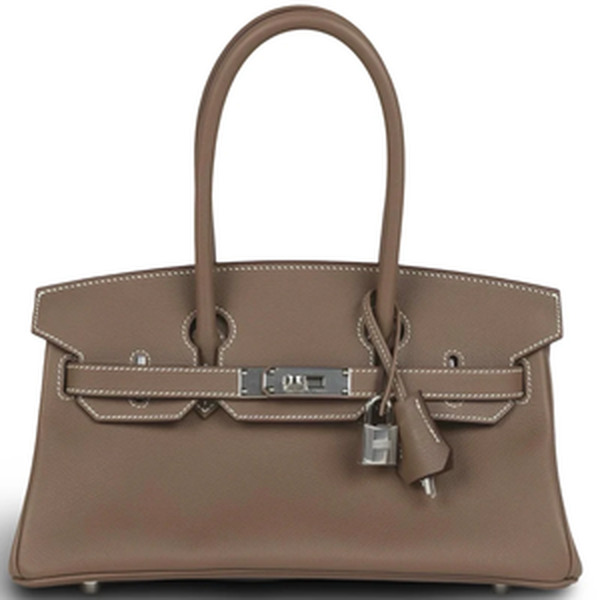 BIRKIN SHOULDER LIGHT 29 EVERCOLOR ETOUPE PHW