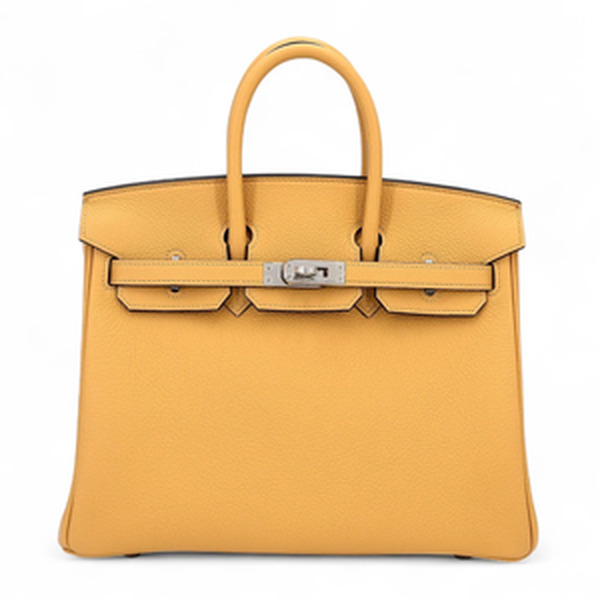 BIRKIN 25 VEAU TOGO PAILLE PHW