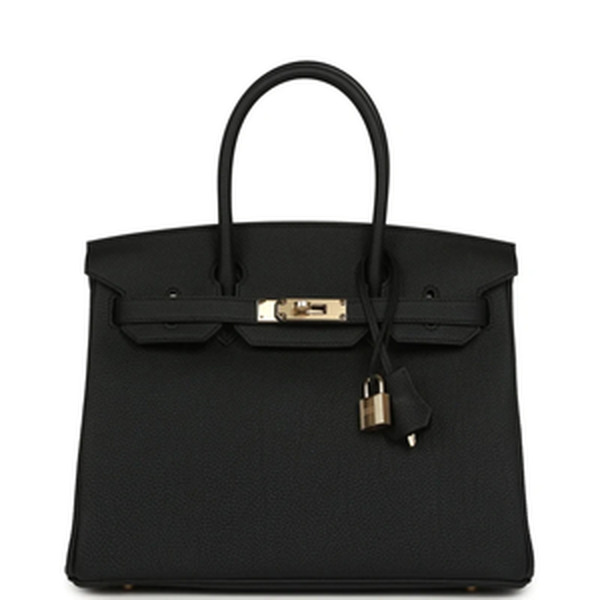 BIRKIN 30 VEAU TOGO NOIR PBHW
