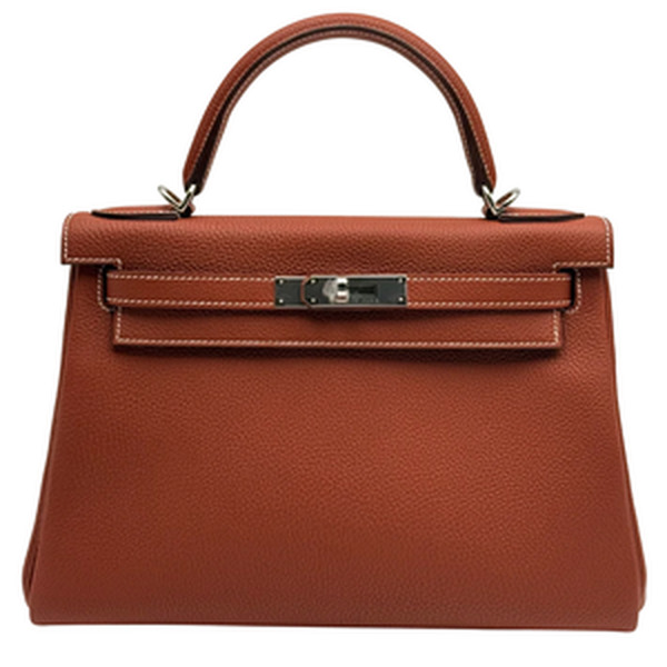KELLY 28 VEAU TOGO CUIVRE PHW