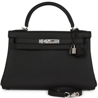 KELLY 28 VEAU TOGO NOIR PHW