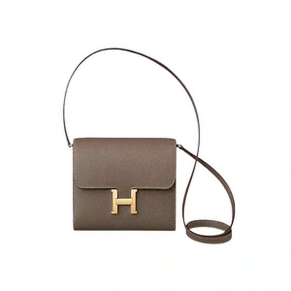 Constance To Go Veau Epsom Gris Etain GHW