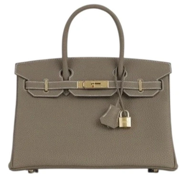 BIRKIN 30 VEAU TOGO ETOUPE GHW