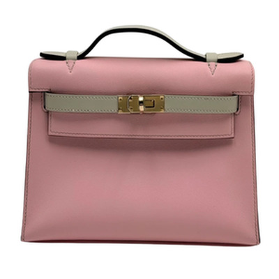 KELLY POCHETTE VEAU SWIFT ROSE SAKURA/NATA GHW