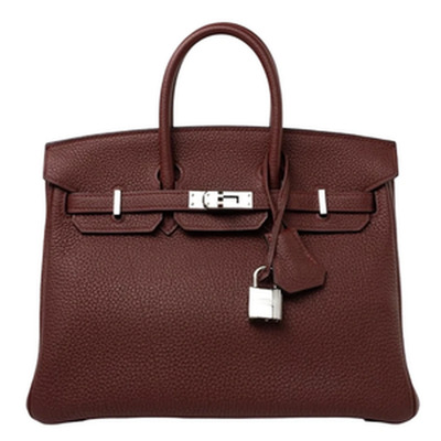 BIRKIN 25 VEAU TOGO ROUGE H PHW