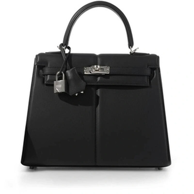 KELLY PADDED 25 ( limited edition) VEAU SWIFT NOIR PHW